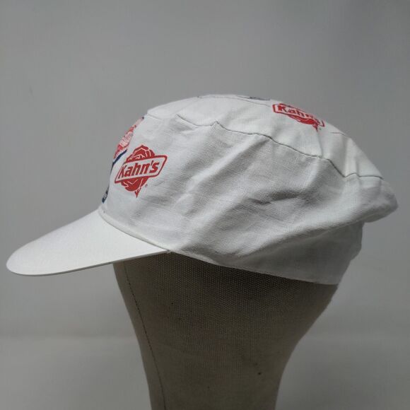 Unbranded Men's Tall Stacks '99 Hillshire Farms Kahn's Hat White Logo Vintage - Picture 5 of 9